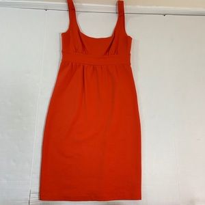 Diane Von Furstenberg Orange Dress
